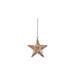 PTMD Hessa Gold iron star shaped hanger swirl pattern S