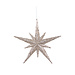 PTMD Xmas Jinna plastic champagne hanging deco star