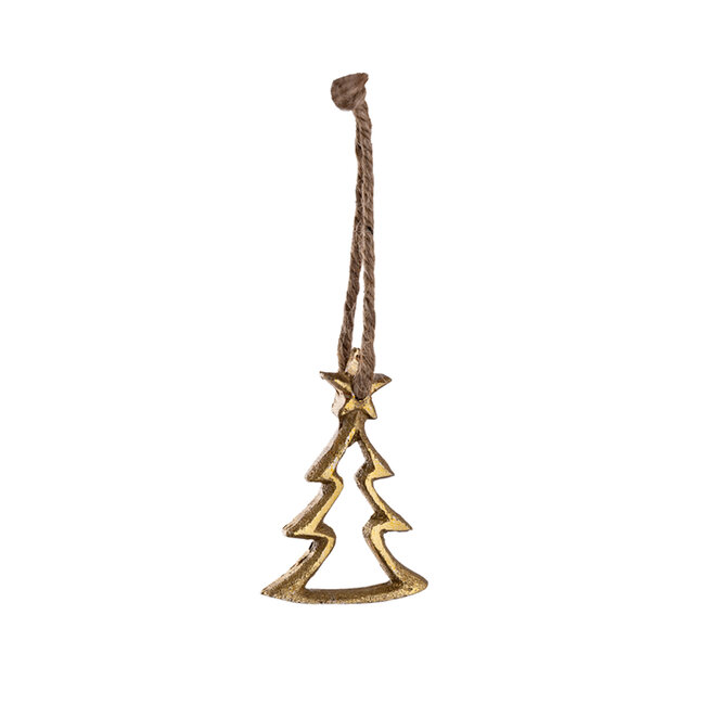 Myrcella Gold alu tree hanger