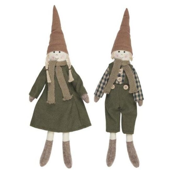 Santa's helper Irene and Isak 2 asstd My Nostalgic Christmas