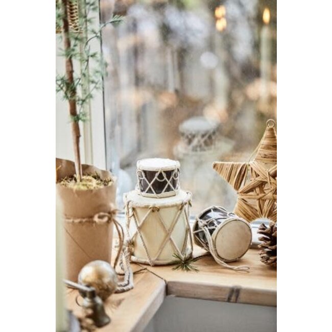 Drum cream H: 12,5 Ø: 12,5