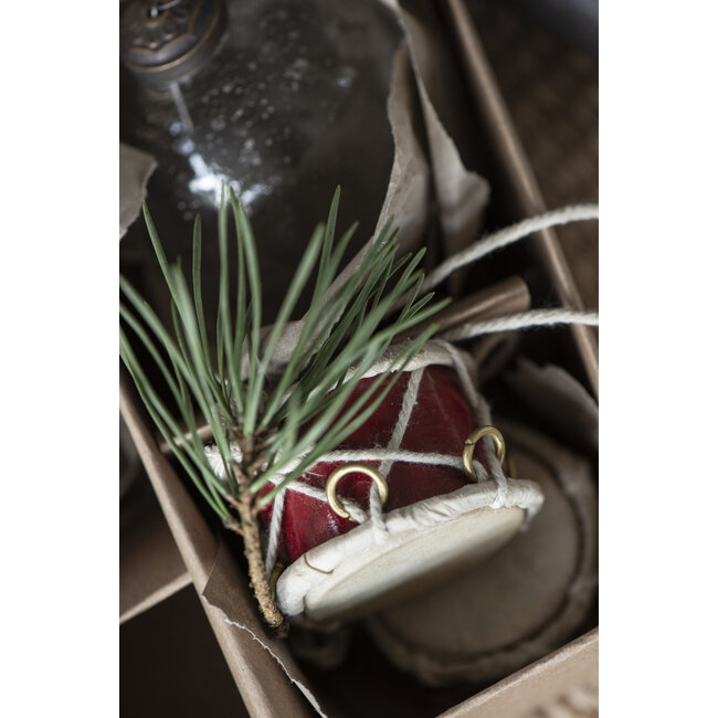 Drum mini red H: 4,5 Ø: 5