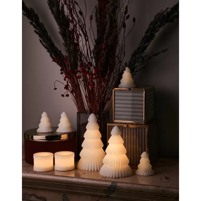 Claire mini set of4  white H 7 cm