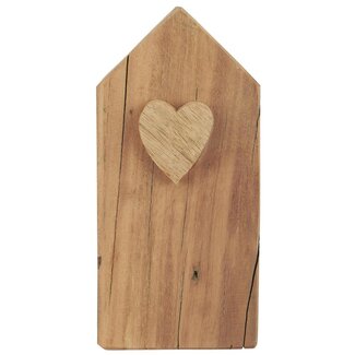 IB Laursen Wooden house with heart
