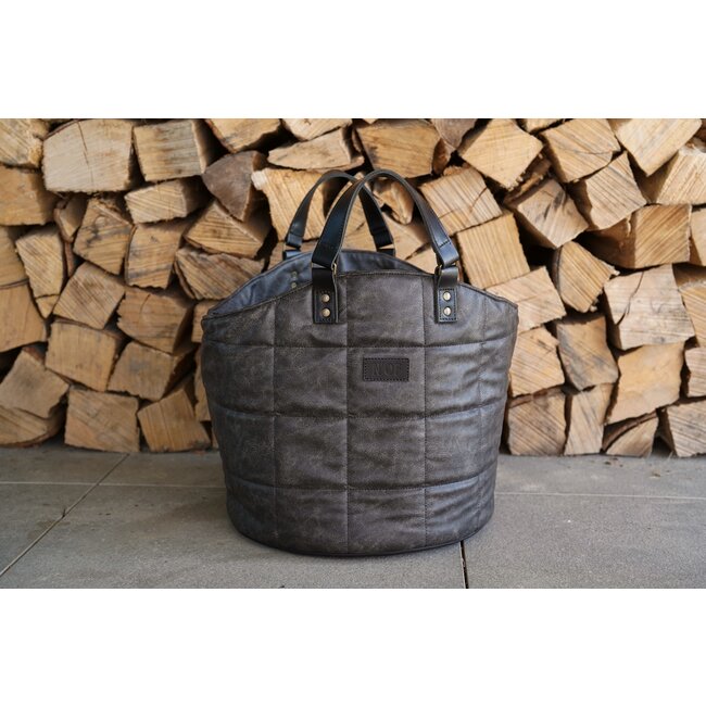 HOUTMAND  ANTRACITE KUNSTLEDER