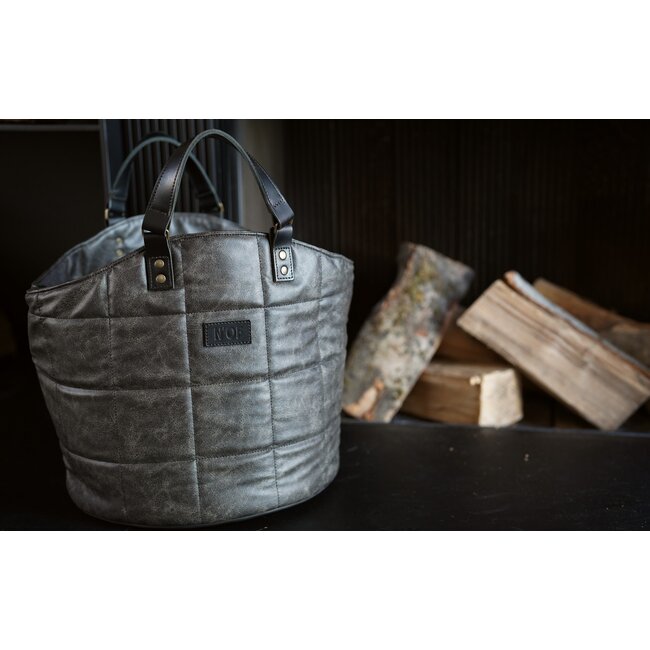 HOUTMAND  ANTRACITE KUNSTLEDER