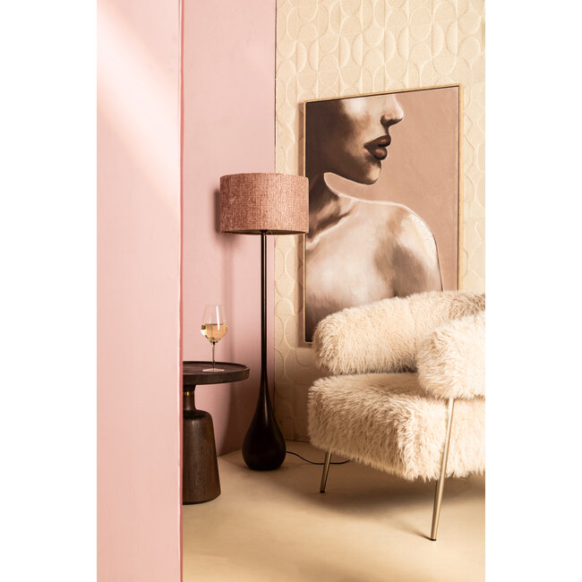 Liliana Brown polyester painting rectangle woman