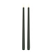 UYUNI LED slim taper candle Olive green smooth 2pack 2,3x32 cm