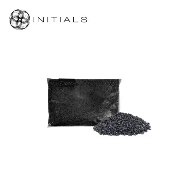 deco stones brillant granulate 2-3 mm black