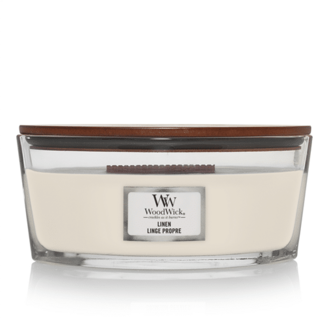 Woodwick Woodwick linen ellipse candle