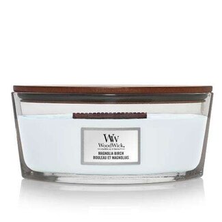 Woodwick Woodwick Magnolia Birch Ellipse Candle