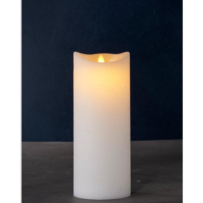 Sara exclusive dia 11xH25 cm white