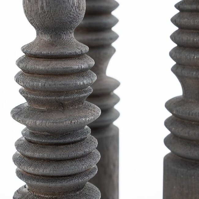 totem brown  set of 3