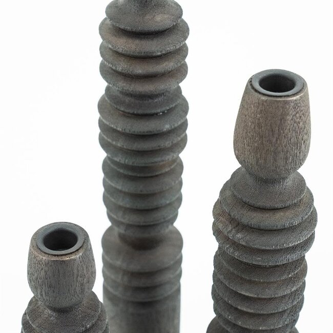 totem brown  set of 3