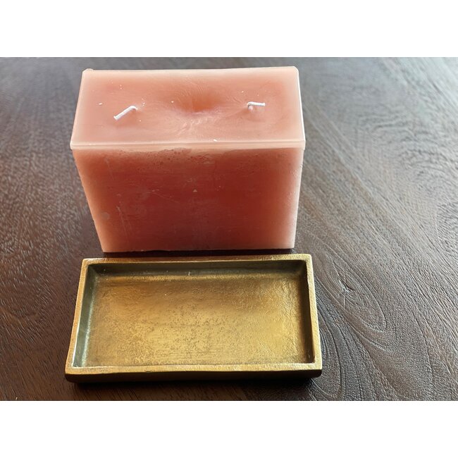 Base for wall candle small 18x8x2 cm