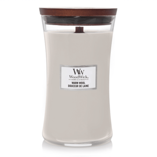 Woodwick Woodwick warm wool large candle