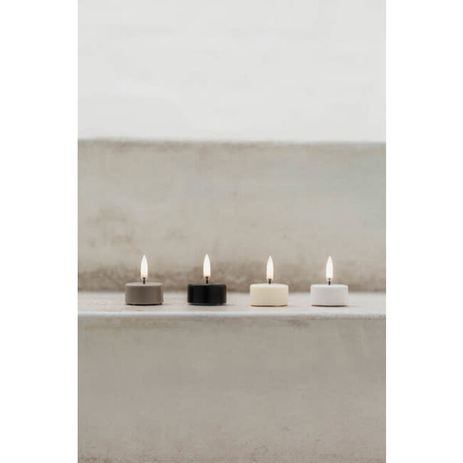 led tealight 400 battery incl, sandstone plaine 3.9x2.1
