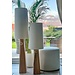 HUGOSLAMP HUGOSLAMP lampenvoet eik (70) met lampenkap (60) H 125 cm