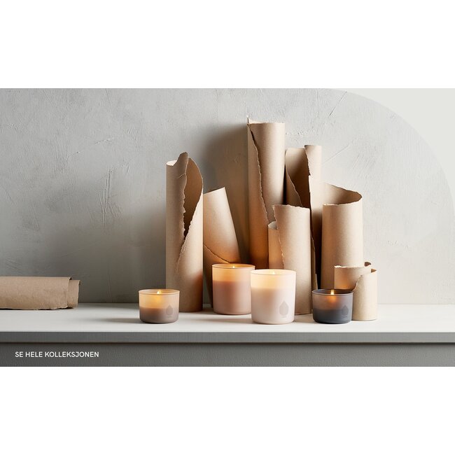 Uyuni Glass candle sandstone 8,2x6