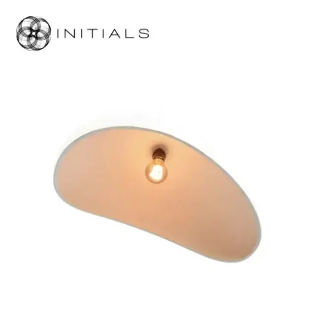 Hanging lamp Rizal napoleon polyresin white s