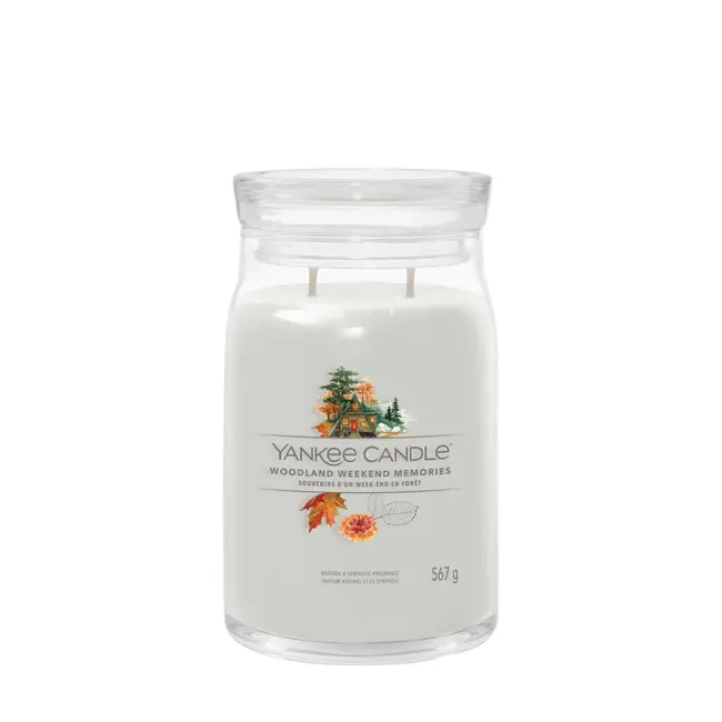 YC Woodland Weekend memories large jar