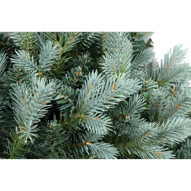 Ceriah Green PVC  AN pe mix wreath round s