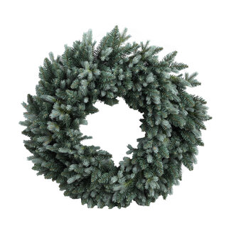 PTMD Ceriah Green PVC AND pe mix wreath round M 	90.0 x 10.0 x 90.0 cm