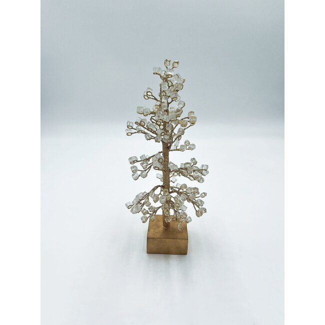 Loop tree glas cullet tree L H38 cm