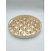 JF The Reborn Home Round tray shell 40 cm abaca rope design