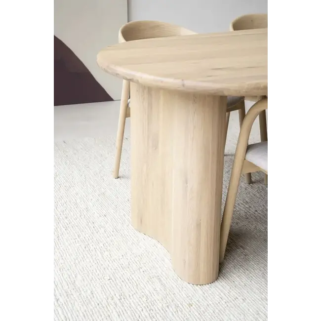 Eettafel Josh 250x110 naturel eik  250x110 cm