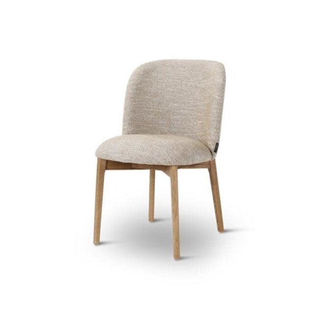 Siro stoel met ronde houten poten