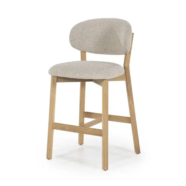 mickey counterchair taupe eik naturel