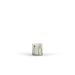 Dekocandle Thick votive cylinder lava finish glass amber brown dia 14x15 cm