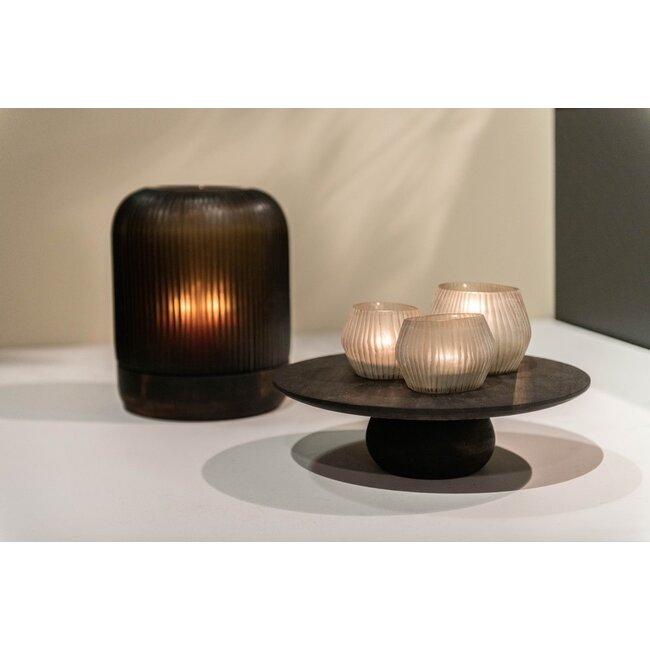 plate on bolstand bronze aluminium dia 45x15