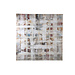 PTMD Julitta Cream canvas wall panel abstract mixture