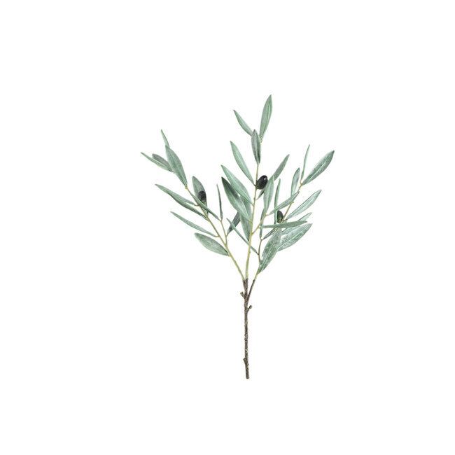 Leaves plant green olive spray 33.0 x 13.0 x 48.0 cm