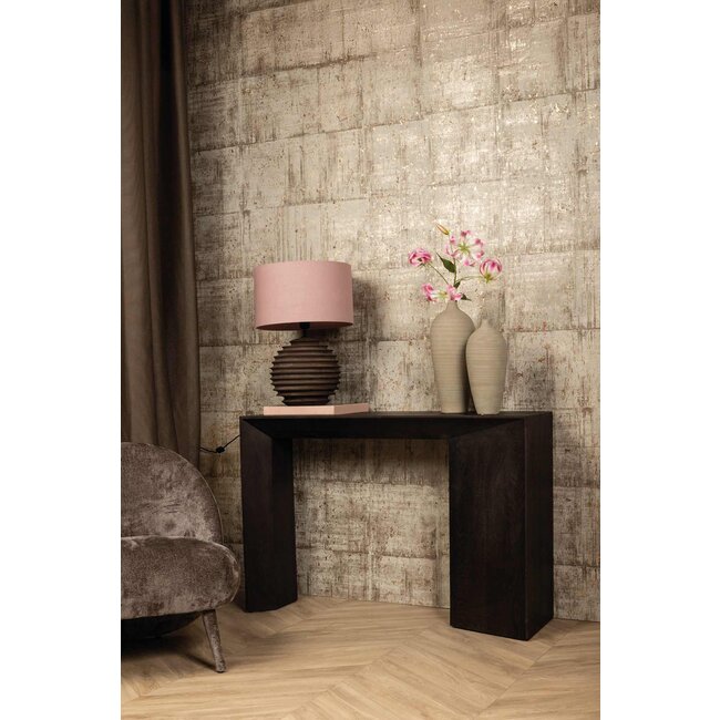 ARIVO BLACK mdf asymmetrical sidetable rectangle 120.0 x 35.5 x 80.0 cm