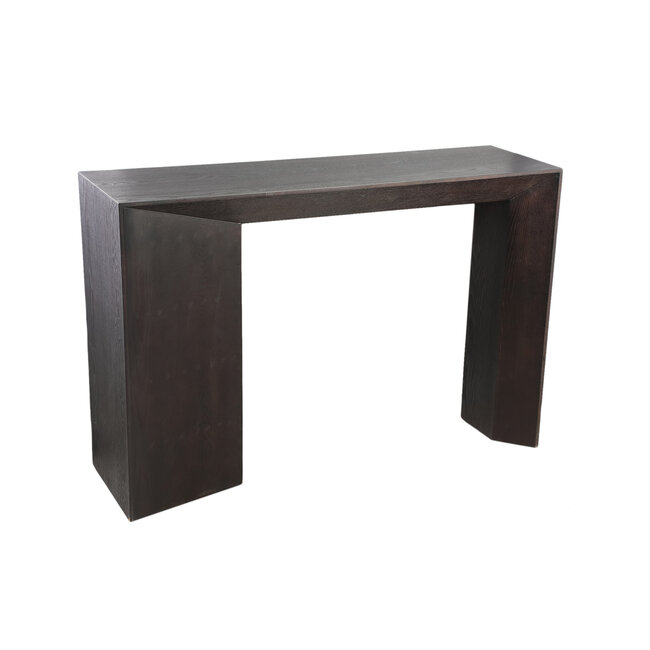 ARIVO BLACK mdf asymmetrical sidetable rectangle 120.0 x 35.5 x 80.0 cm