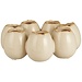 IB Laursen Vase f flowers 7egg shaped vases in a circle