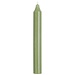 IB Laursen Dinner candle moss greenrustic dia 2,2 H18 cm