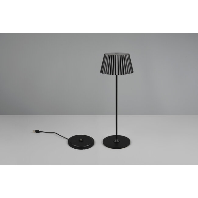 Tafellamp Suarez zwart incl 1x LED SMD 1,5 Watt, 3000K, 200 Lm