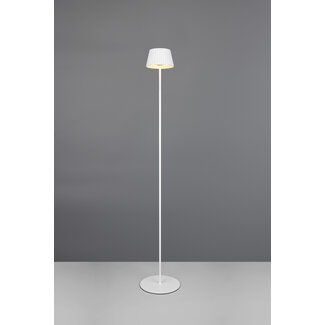 Vloerlamp Suarez wit incl LED SMD, 1.5Watt 3000K, 200 lM