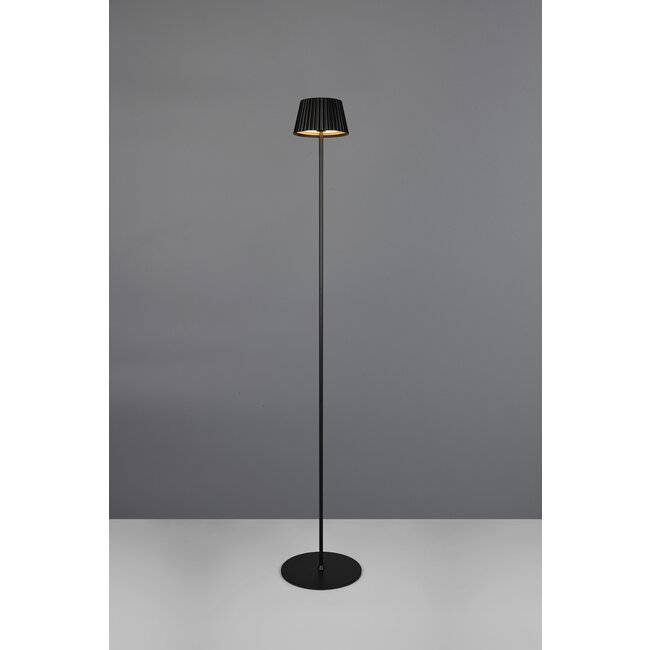 vloerlamp SUAREZ ZWART INCL 1xLED SMD 1,5W , 3000 k,200 Lm