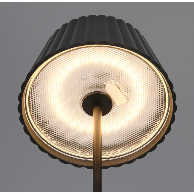 vloerlamp SUAREZ ZWART INCL 1xLED SMD 1,5W , 3000 k,200 Lm