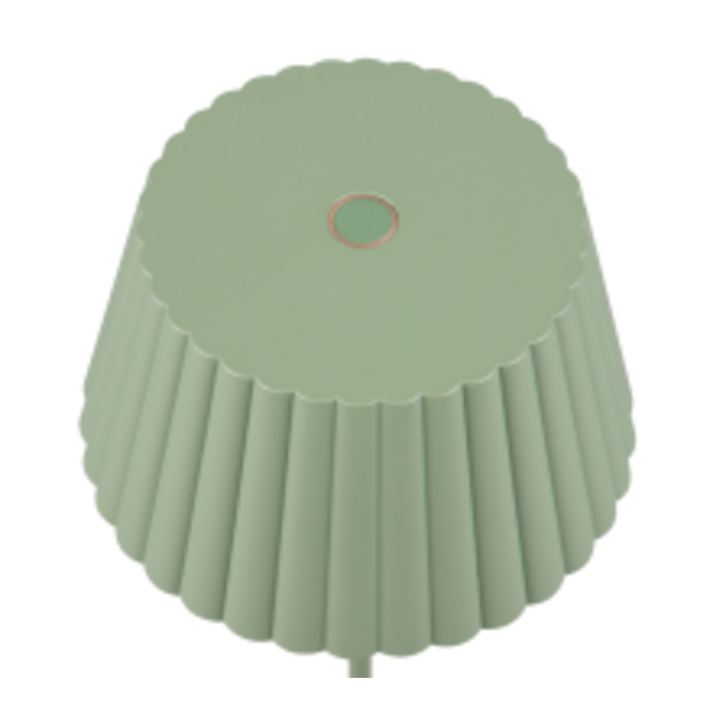 Vloerlamp  batterijlamp Suarez groen 1X led SMD 1,5VWatt, 200 Lm