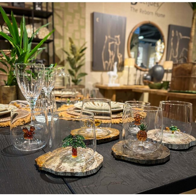 waterglass 3D pineapple