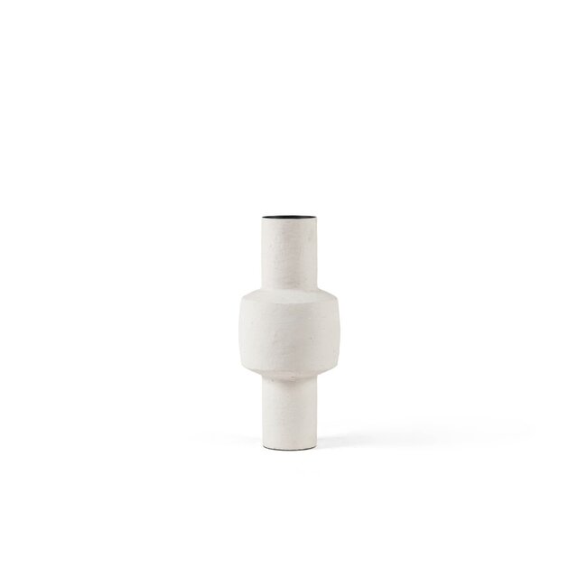 vase papier mache small dia22x51 cm