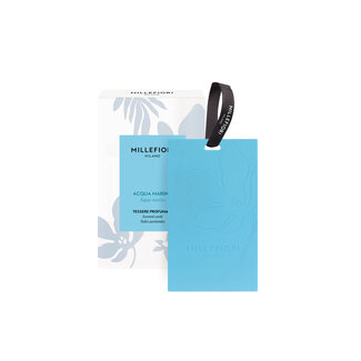 Millefiori MM laundry scented cards 3 pack acqua Marina