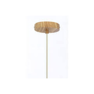 light and living hanglamp dania hout  print dia 22x41.50 cm naturel + touw crème