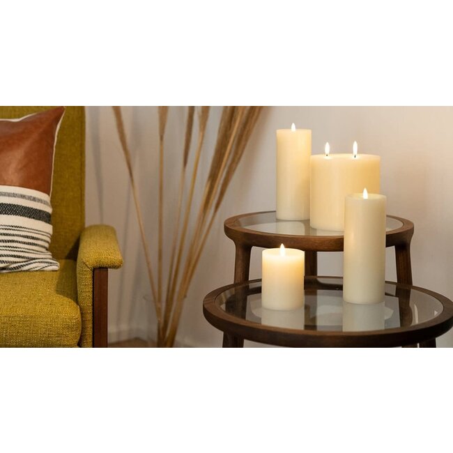 Led pillar candle 7,8x15 cm